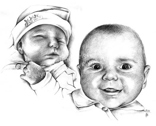 Portraits au crayon
/ Evelyne Zeiger