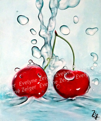 Cherry Splash 2
Acrylique sur toile
46 x 55 cm
/ Evelyne Zeiger