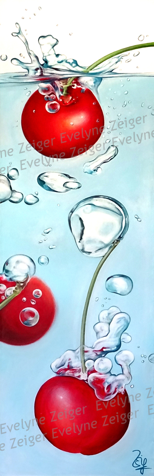 Cherry Splash
Acrylique sur toile
40 x 120 cm
/ Evelyne Zeiger