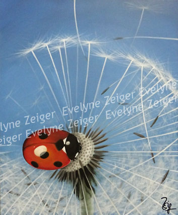 Coccinelle et pissenlit 4
Acrylique sur toile
65 x 53 cm
/ Evelyne Zeiger