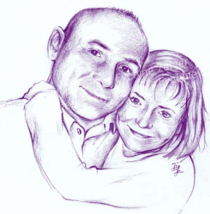 Portraits au crayon
/ Evelyne Zeiger