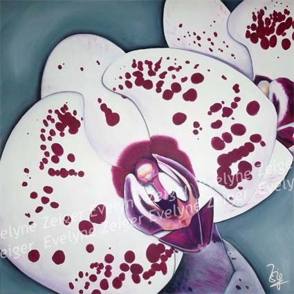 Orchidée tachetée
Acrylique sur toile
80 x 80 cm
/ Evelyne Zeiger