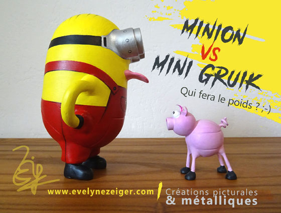 MiniOn M01 et Mini Gruik, BestiOles
Sculptures en métal, Créations originales & uniques
/ Evelyne Zeiger