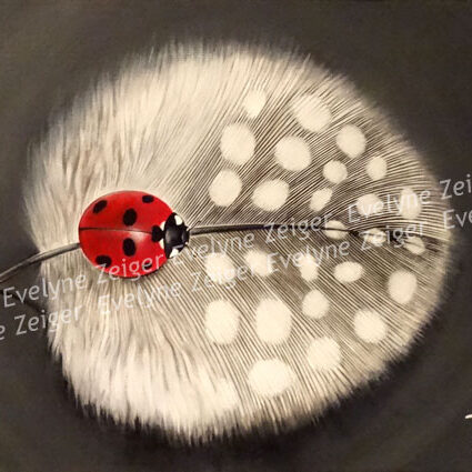 Cocciplume (détail)
Acrylique sur toile
46 x 38 cm
/ Evelyne Zeiger