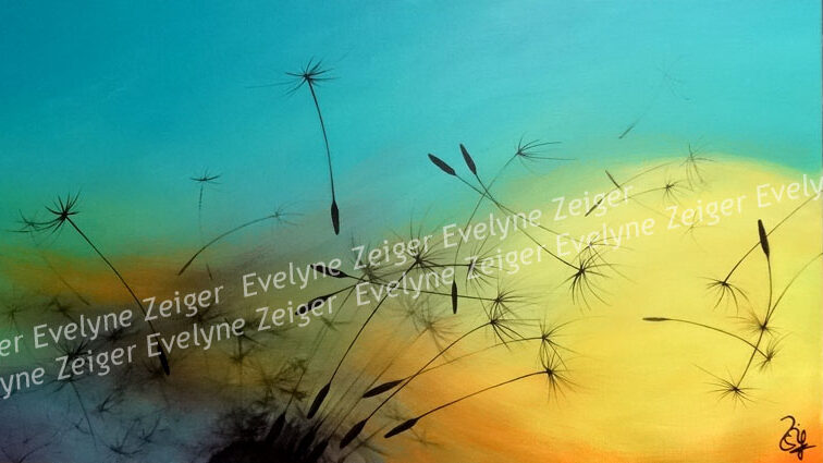 Pissenlit 27 (détail)
Acrylique sur toile
120 x 60 cm
/ Evelyne Zeiger