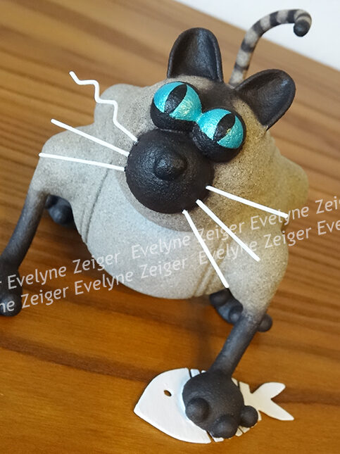 Sacré matOu siamois, BestiOle
Sculpture en métal, Création originale & unique
/ Evelyne Zeiger