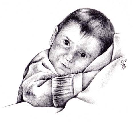 Portrait au crayon
/ Evelyne Zeiger