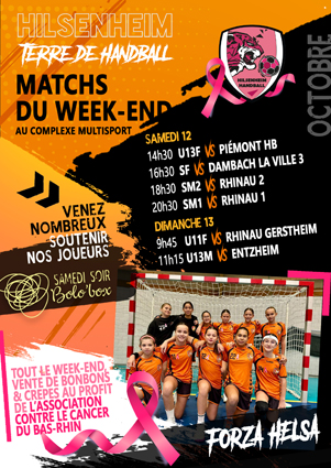 Affiche Hebdo | Club de Handball de Hilsenheim
/ Evelyne Zeiger