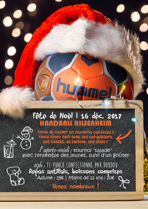 Affiche Noël | Club de Handball de Hilsenheim
/ Evelyne Zeiger