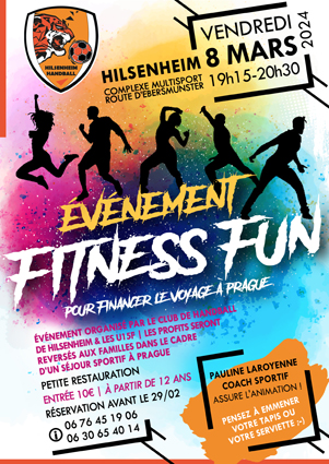 Affiche Fitness fun | Club de Handball de Hilsenheim
/ Evelyne Zeiger
